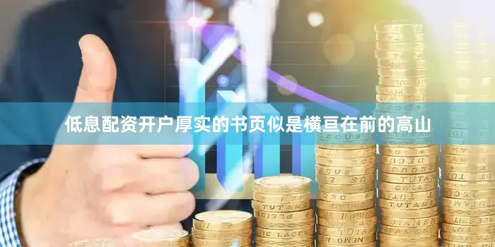 低息配资开户厚实的书页似是横亘在前的高山
